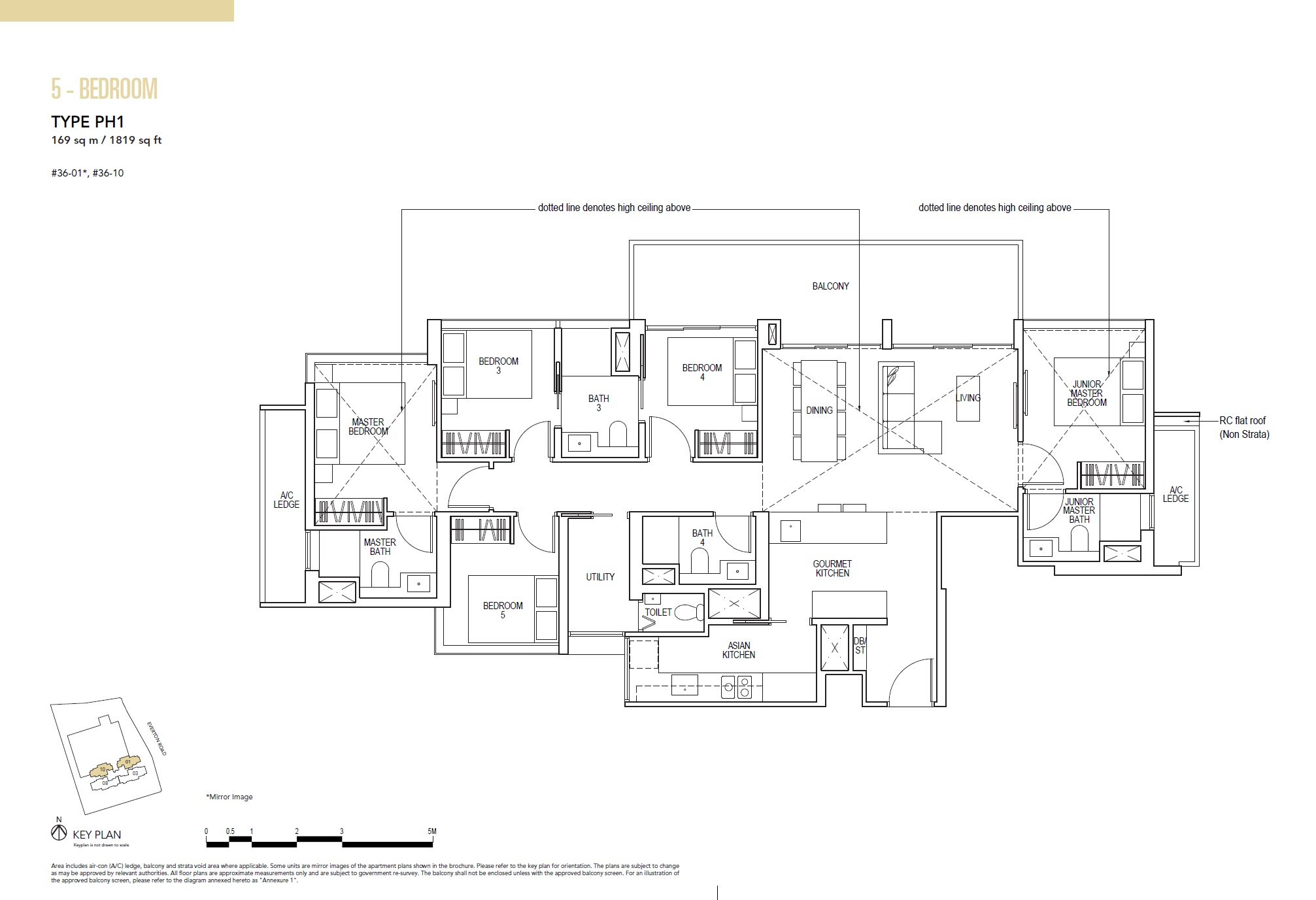 Sky Everton 1 Bedroom Floor Plan 5